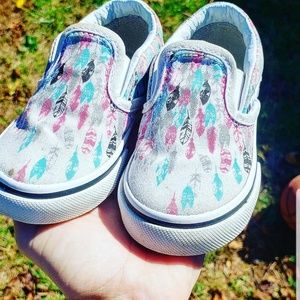 3 Pairs Size 6 Toddler Girls Van's